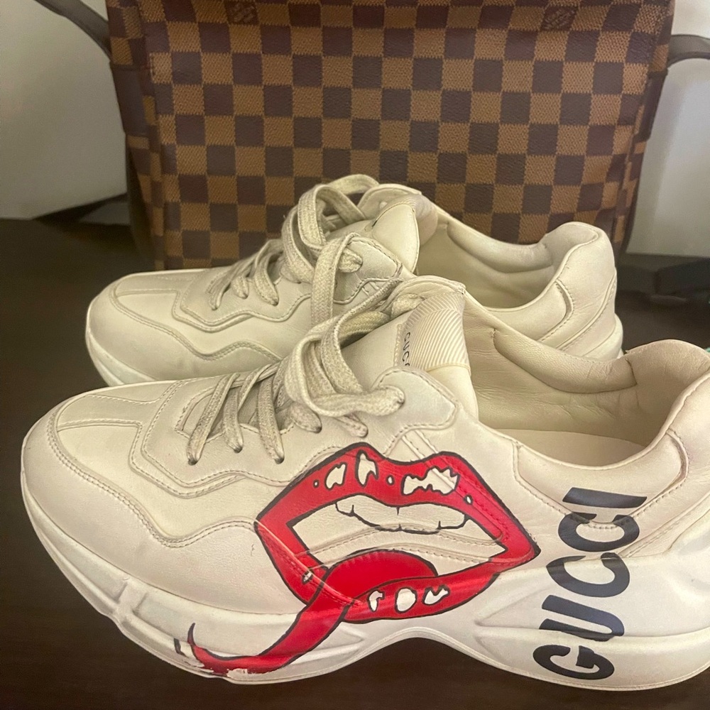 Gucci Rhyton Sneakers with Mouth Print 🤪❤️‍🔥